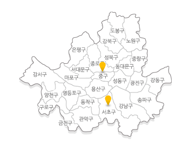 서울 지도